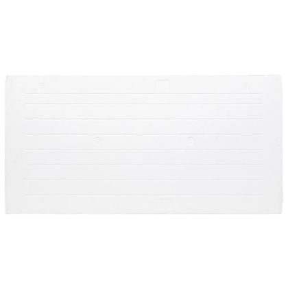 3D стенни панели 10 бр червено и бяло 100x50 см EPS