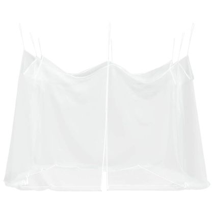 Мрежа против комари за външна употреба, 220 отвора, бяла, 300x300x250 см