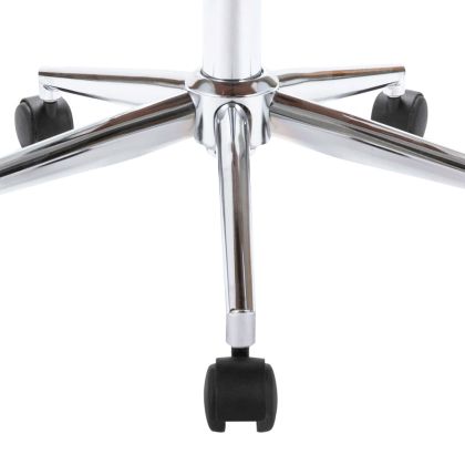 Въртящи се трапезни столове, 2 бр, черни, изкуствена кожа