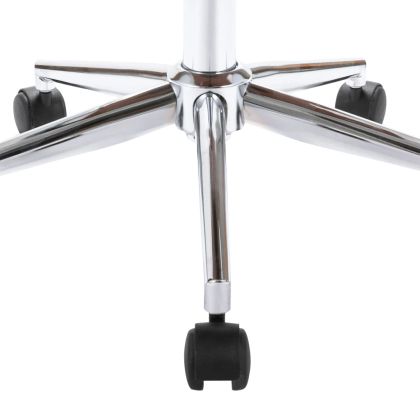 Въртящи се трапезни столове, 4 бр, черни, изкуствена кожа