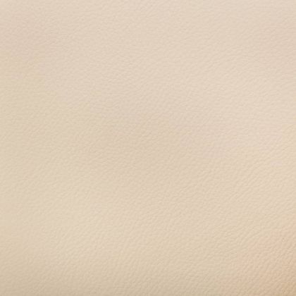 Въртящи се трапезни столове, 6 бр, кремави, изкуствена кожа