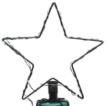 Коледна елха светещ конус 688 LED синя 300 см