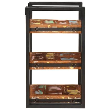 Нощно шкафче 2 pcs Кабина дърво от повторна употреба