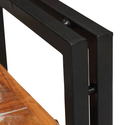 Нощно шкафче 2 pcs Кабина дърво от повторна употреба