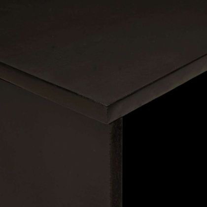 Масичка за кафе Черен и златен 80 x 50 x 40 cm