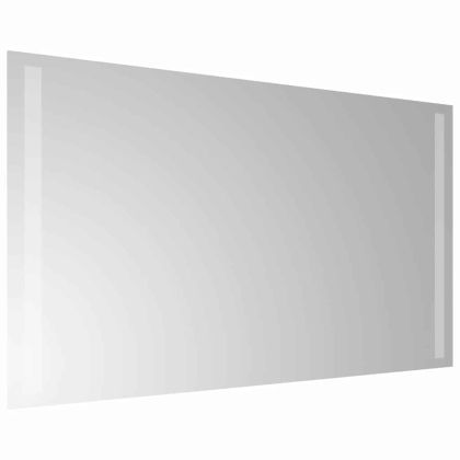 LED огледало за баня, 70x40 см