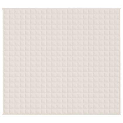 Утежнено одеяло светлокремаво 200x220 см 9 кг плат