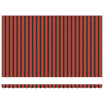 Сгъваем навес Оранжево и кафяво 500 ×300 cm текстил