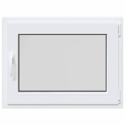 Прозорец за мазе "RISOR" 80x50 см, отваряемо-отварящ се, DIN десен, бял