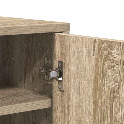 Шкаф за обувки, дъб сонома, 60x35x70 см, инженерно дърво