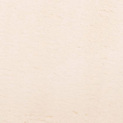 Килим HUARTE с къс косъм, мек и миещ се, бежов, 160x160 см