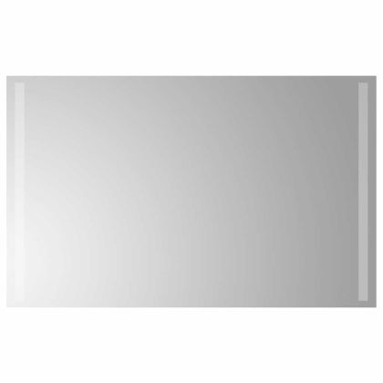 LED огледало за баня, 80x50 см