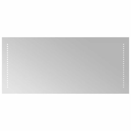 LED огледало за баня, 90x40 см