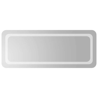 LED огледало за баня, 100x40 см