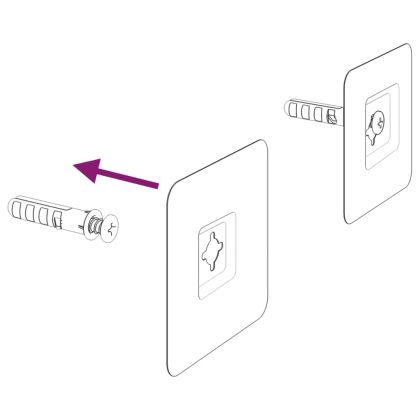 LED огледало за баня, 30x50 см