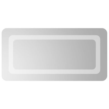 LED огледало за баня, 30x60 см