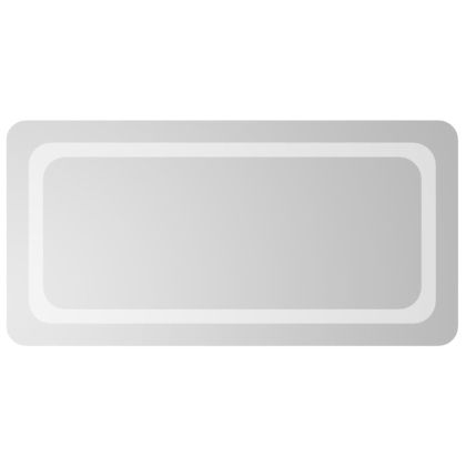 LED огледало за баня, 40x80 см