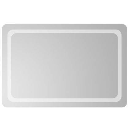 LED огледало за баня, 60x90 см