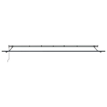 Сгъваем навес Червен и бял 600 ×300 cm текстил