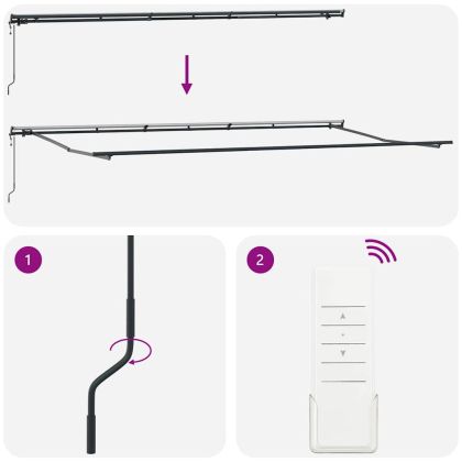 Сгъваем навес Червено 600 ×300 cm текстил