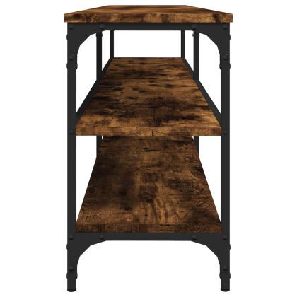 ТВ шкаф, опушен дъб, 160x30x50 см, инженерно дърво