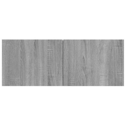 Комплект ТВ шкафове от 8 части, сив сонома, инженерно дърво