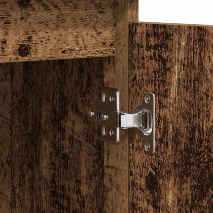 Бюфет с чекмеджета, старо дърво, 100,5x35x76см, инженерно дърво