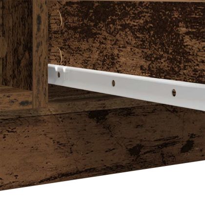 Бюфет с чекмеджета, старо дърво, 100,5x35x76см, инженерно дърво