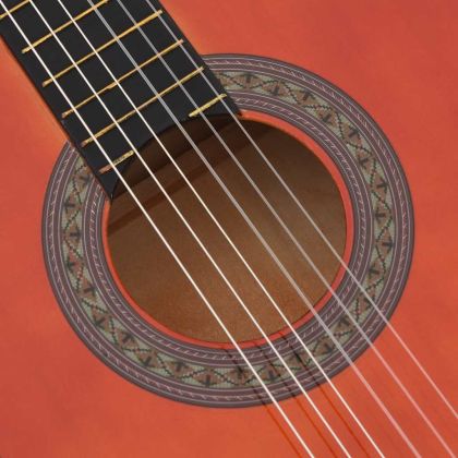 Класическа китара за начинаещи, 4/4, 39", липово дърво