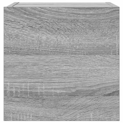 Стенни ТВ шкафове, 2 бр, сив сонома, 30,5x30x30 см