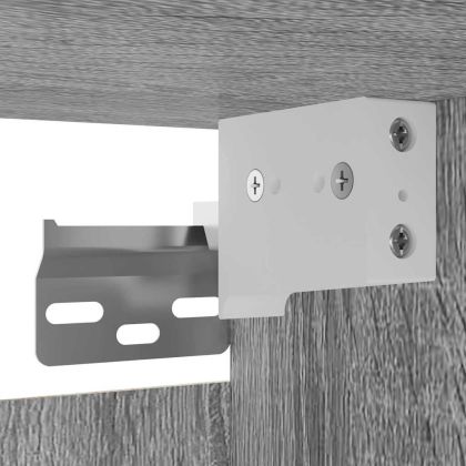 Стенни ТВ шкафове, 2 бр, сив сонома, 30,5x30x30 см