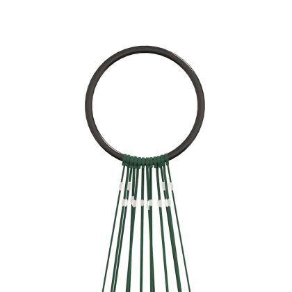 Коледна елха на флагщок, топло бяло, 732 LED, 500 см