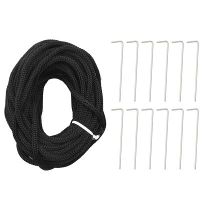 Коледна елха на флагщок, цветно, 732 LED, 500 см