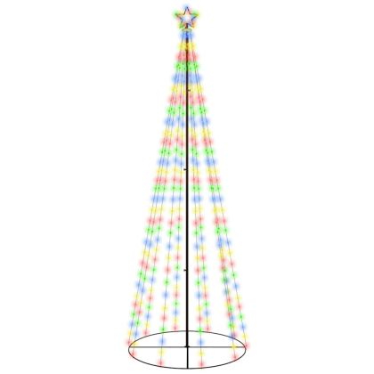 Конусовидна елха, многоцветна, 310 LED, 100x300 см