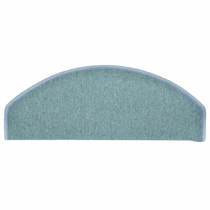 Изтривалки за стълби, 30 бр., 65x24x4 см, морско сини, полукръгли, големи