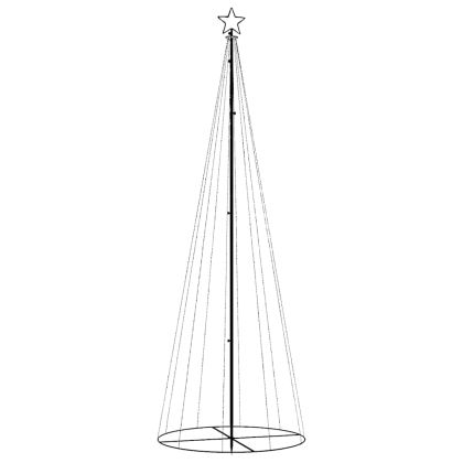 Конусовидна елха, синя, 310 LED, 100x300 см