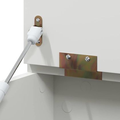 Кутия за играчки Бяло 73 x 33 x 55 см Инженерно дърво