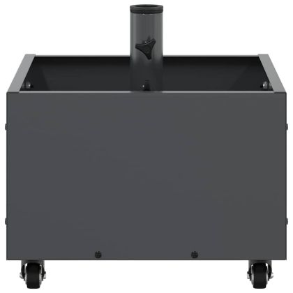 Основание за чадър с саксия Антрацит 45 x 45 x 45 cm Стомана