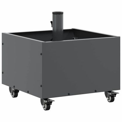 Основание за чадър с саксия Антрацит 45 x 45 x 45 cm Стомана