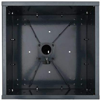 Основание за чадър с саксия Антрацит 45 x 45 x 45 cm Стомана