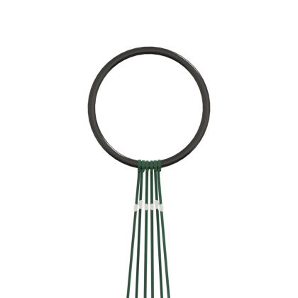 Коледна елха на флагщок, студено бяло, 108 LED, 180 см