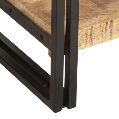 Библиотека с 5 рафта, 40x30x180 см, манго масив