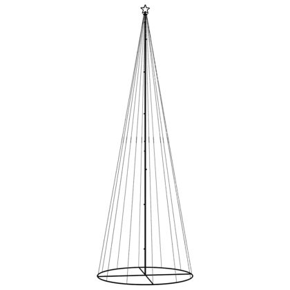 Конусовидна елха, синя, 732 LED, 160x500 см