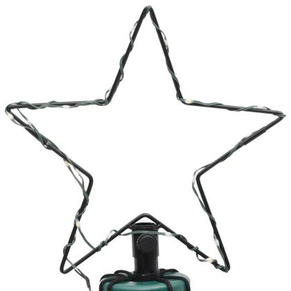 Коледна елха с шип, студено бяло, 732 LED, 500 см