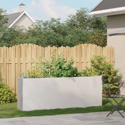 Кашпа, 200x40x80 см, неръждаема стомана