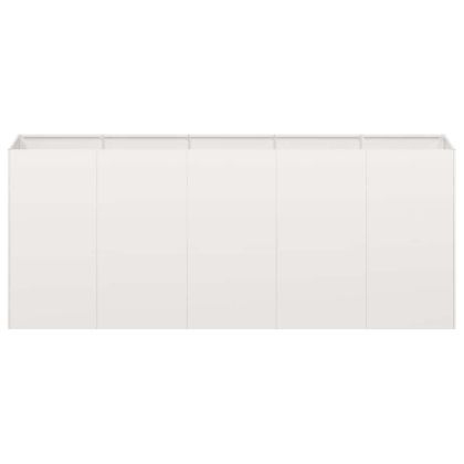 Кашпа, 200x40x80 см, неръждаема стомана