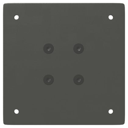 Крака за масичка за кафе, 4 бр., антрацит, 42 см, стомана