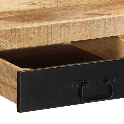 Бюро 100x50x75 cm Масивна груба дървесина Манго