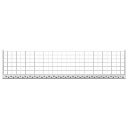 Решетъчно стъпало 100x24x7 см поцинкована стомана