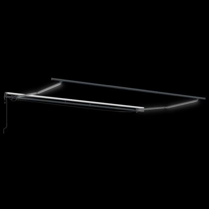 Сгъваем навес с Черно 450 × 300 cm текстил